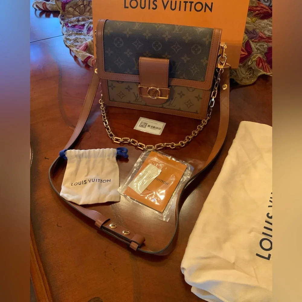 ❤️❤️ LOUIS VUITTON Monogram Reverse Dauphine MM❤️❤️